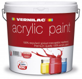 VERNILAC ACRILIC PAINT 100% акриловая матовая фасадная краска премиум качества 3 л.