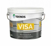 Teknos Visa Текнос Виза Кроющий антисептик для деревянного фасада 2,7 л