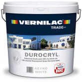 VERNILAC DUROCRYL Матовая акриловая краска для фасадов 9 л.
