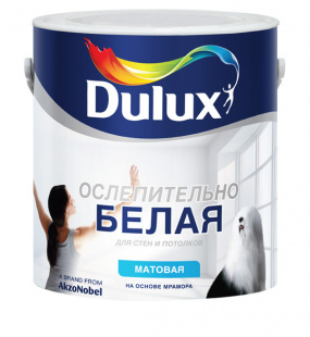 Дулюкс 3D White Ослепительно белая Матовая 10 л