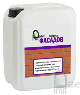 Крида Очиститель фасада 10л (очиститель каменных фасадов)