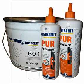 Клейберит Kleiberit PUR 501 1кг(PUR клей D-4 для дерева)