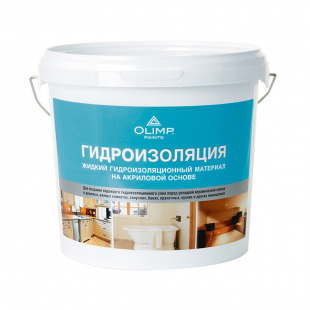 Олимп Гидроизоляция 5л(акриловая гидроизоляция)