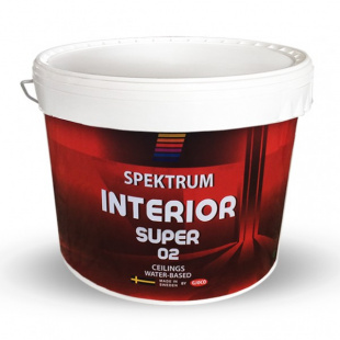 Спектрум Interior 02 S 10л(супер белая матовая краска)